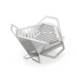 Card-Style Detachable BBQ Grill, Portable Stainless Steel Grill for Camping - Image 2