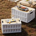 Multi-functional Car Trunk Organizer, Foldable Storage Box for Outdoor Camping & Picnics - Image 2