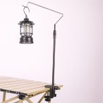 Outdoor Lamp Stand, Multi-functional & Extendable for Camping, Easy Disassembly, Egg Table Mount
