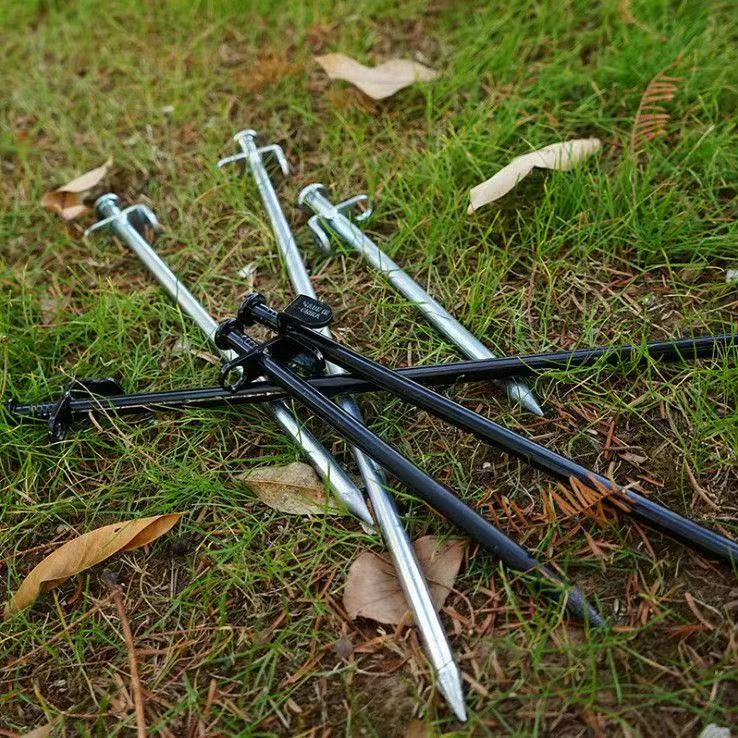 微信图片_20251031112624_205_497 Outdoor Tent Stakes, Extra Thick & Long for Snow/Sand, Cast Steel for Tents & Awnings - Image 1