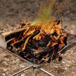 Pocket Campfire Pit, Portable Bonfire Stand, Wood Burning Stove for Outdoor Camping - Image 2