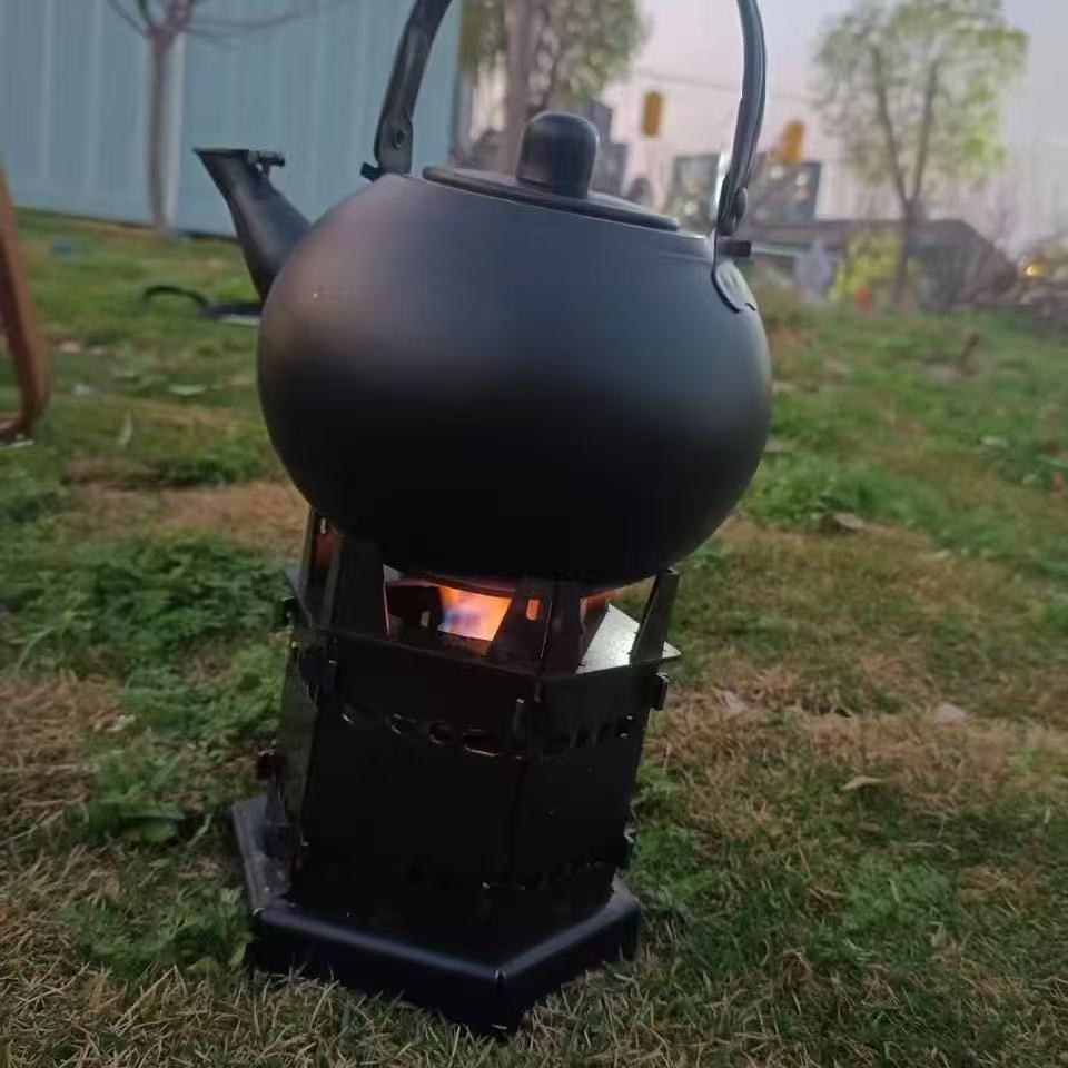 微信图片_20251031112632_213_497 Portable Charcoal/Wood Stove, for "Weilu Boiling Tea", Burns Charcoal, Wood, Alcohol & Bio-fuel - Image 1