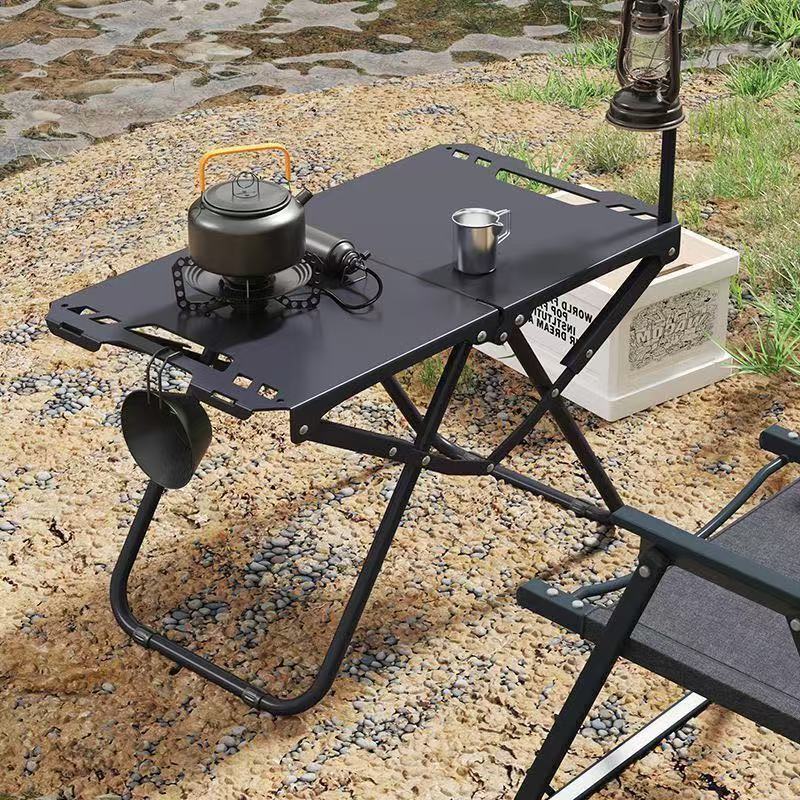 微信图片_20251031112655_224_497 Tactical Camping Table, IGT Carbon Steel, Lightweight, Instant Fold, Multi-functional Picnic Table - Image 1