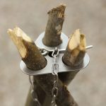 Tripod Cooking Stand for Campfire, Portable Stainless Steel Pot Hanger for Outdoor Cooking